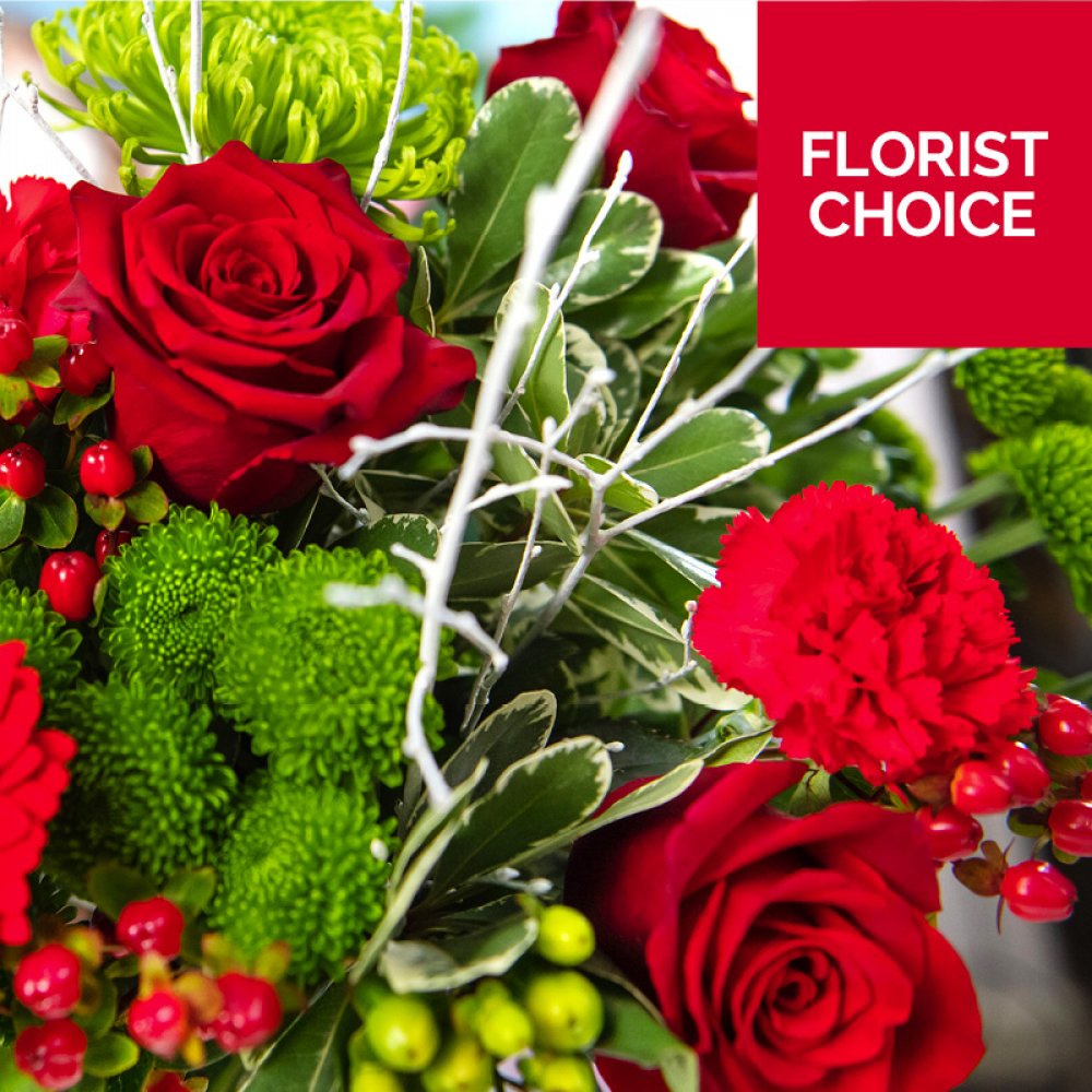 Christmas Florist Choice Flowers