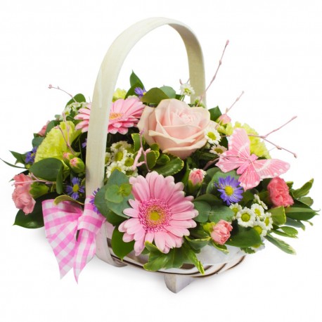 Pretty Perfect Flower Basket